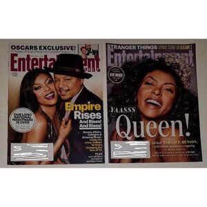 2 Empire Taraji P Henson Entertainment Weekly Magazine Lot 1353 1430 Cookie